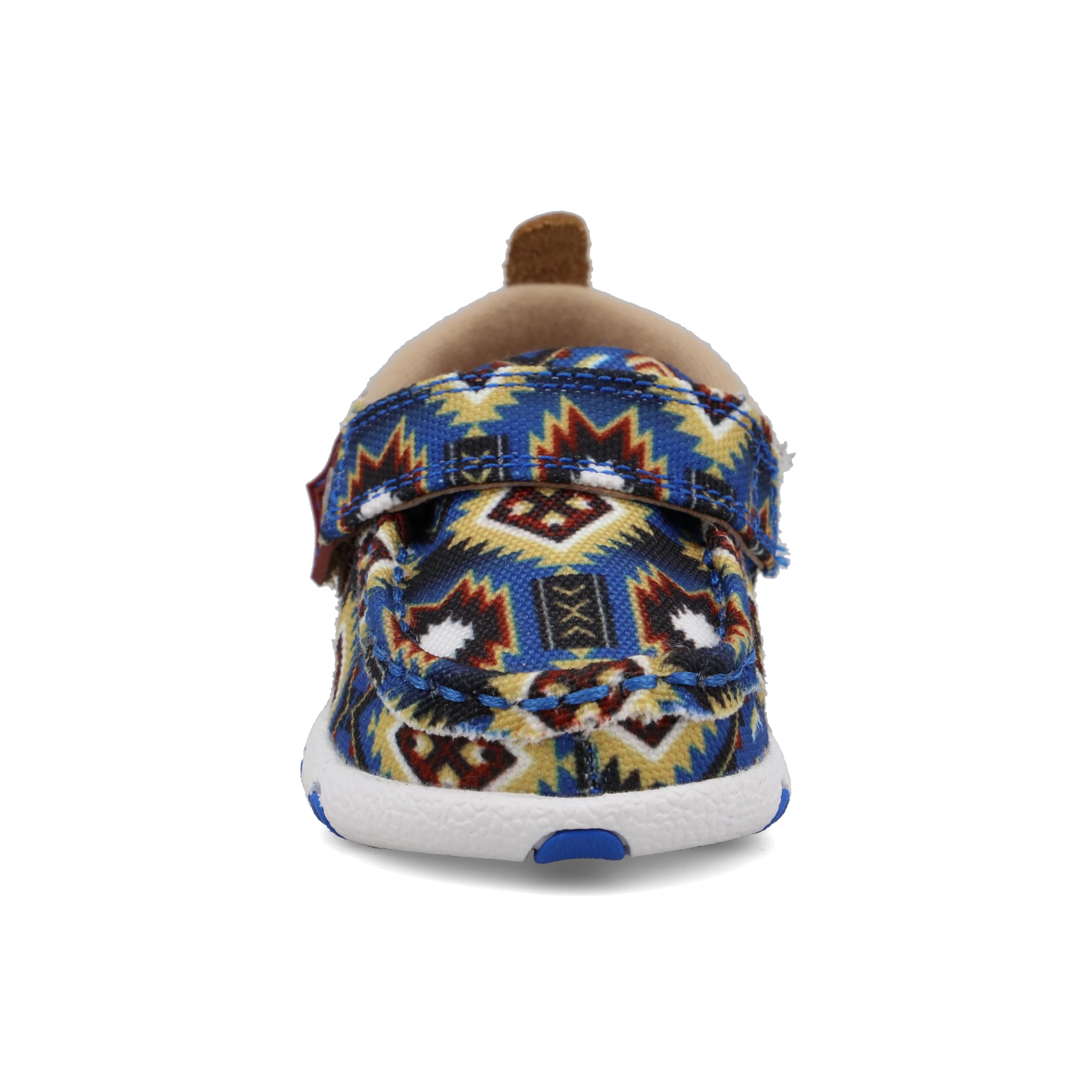 Twisted X Infant's Driving Moc, Moc Toe, Blue Multi Aztec, 3 M - Image 5