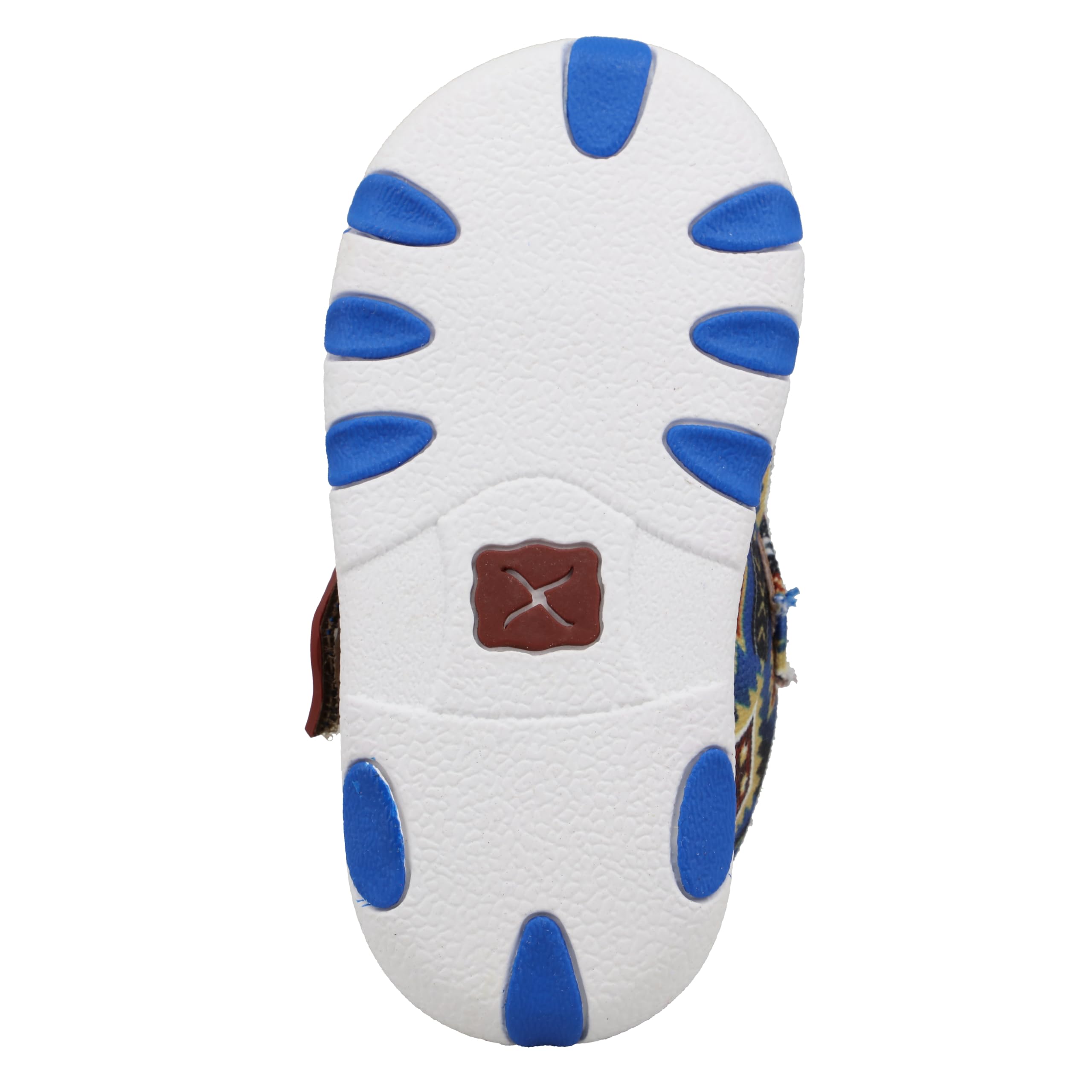 Twisted X Infant's Driving Moc, Moc Toe, Blue Multi Aztec, 3 M - Image 6