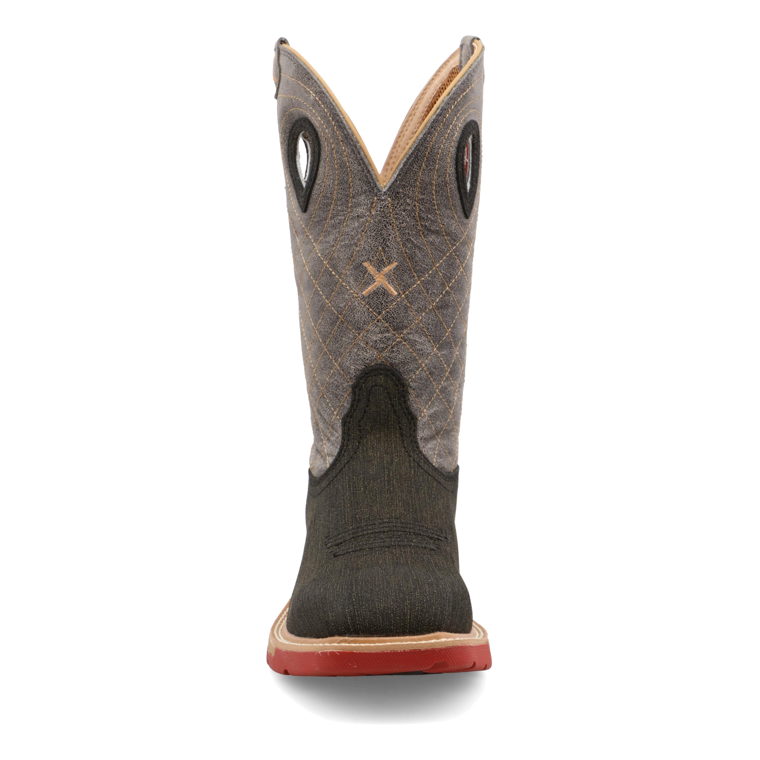 Twisted X Men's 12" Pull on Alloy Toe Western Work Boot - Image 3