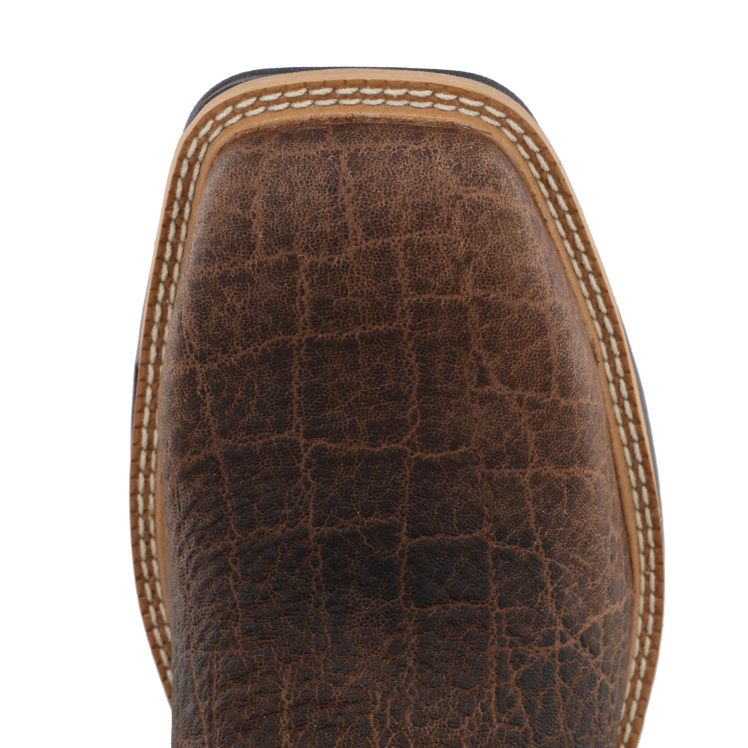 Twisted X Men's 12" Pull On Alloy Toe Western Work Boot, Brown & Purple, 13 EE - Image 6