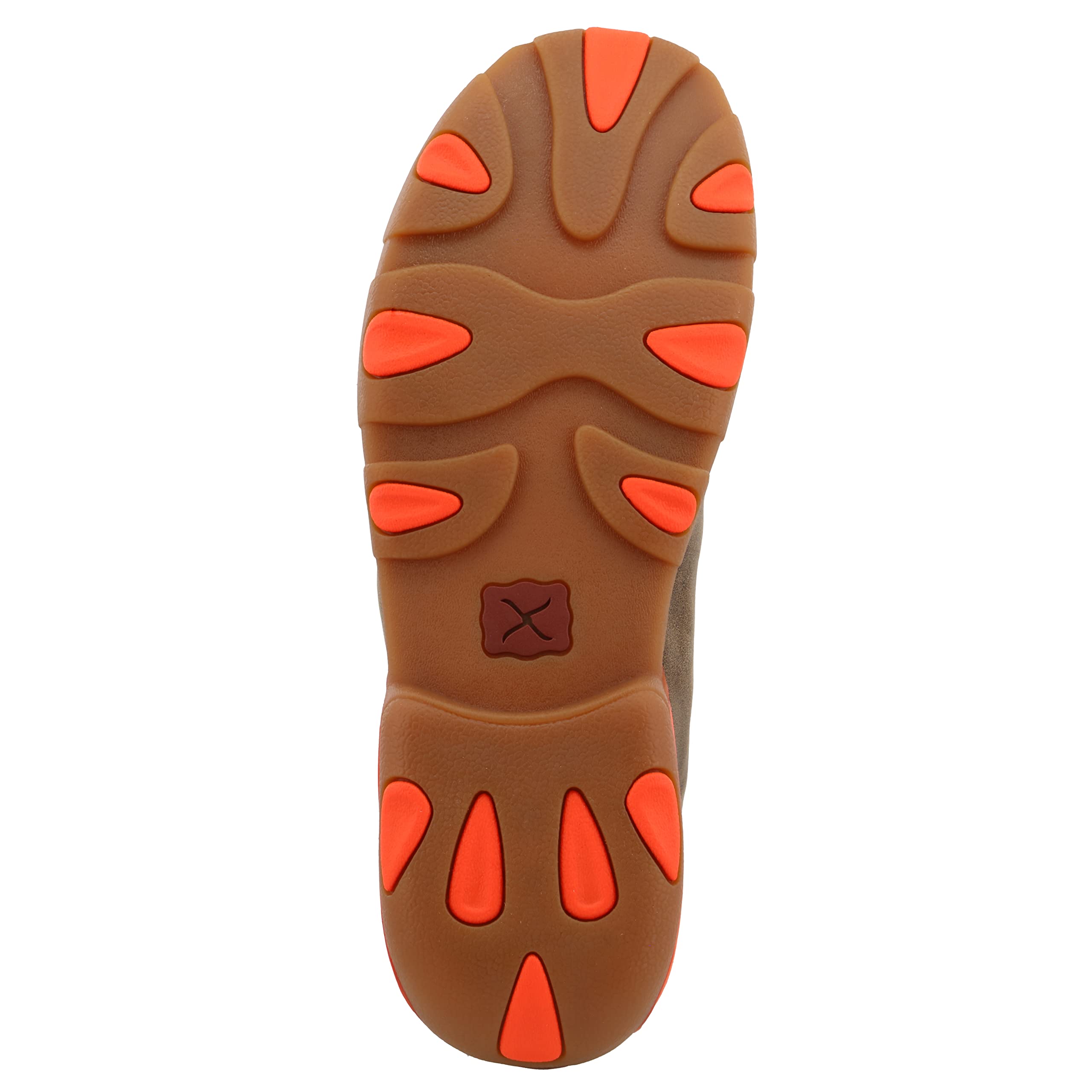 Twisted X Men's Chukka Driving Moc Boot, Bomber & Neon Orange, 11 M - Image 5