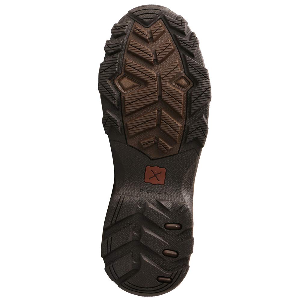 Twisted X Men's Cowboy Style Casual Hooey Loper Shoes, Light Grey - Image 5