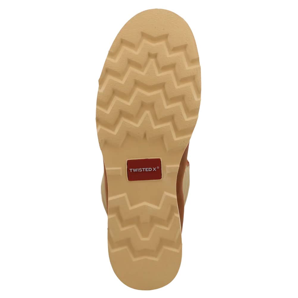 Twisted X Men's Cowboy Style Casual Hooey Loper Shoes, Light Grey - Image 5