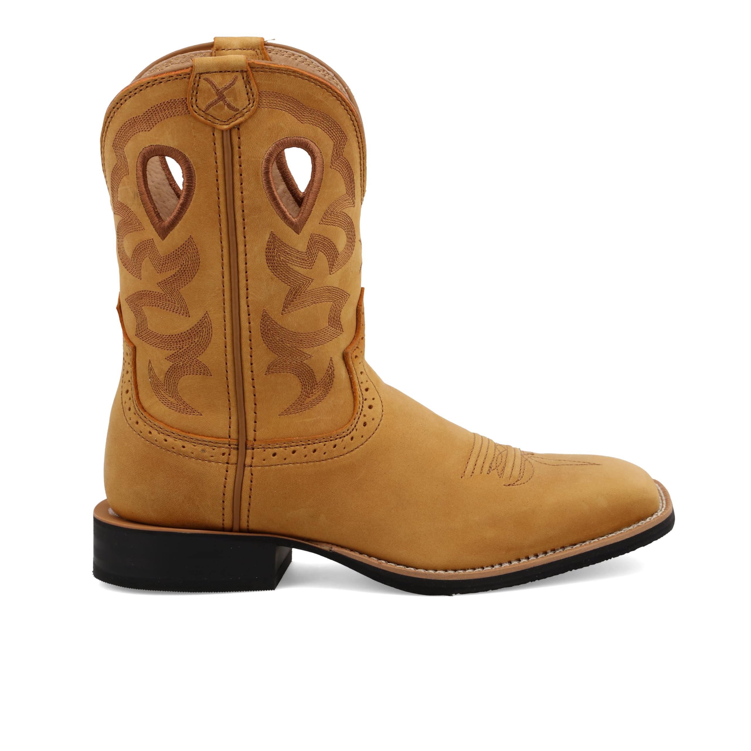 Twisted X Women's 9" Ruff Stock, Wide Square Toe with CellSole - Image 4